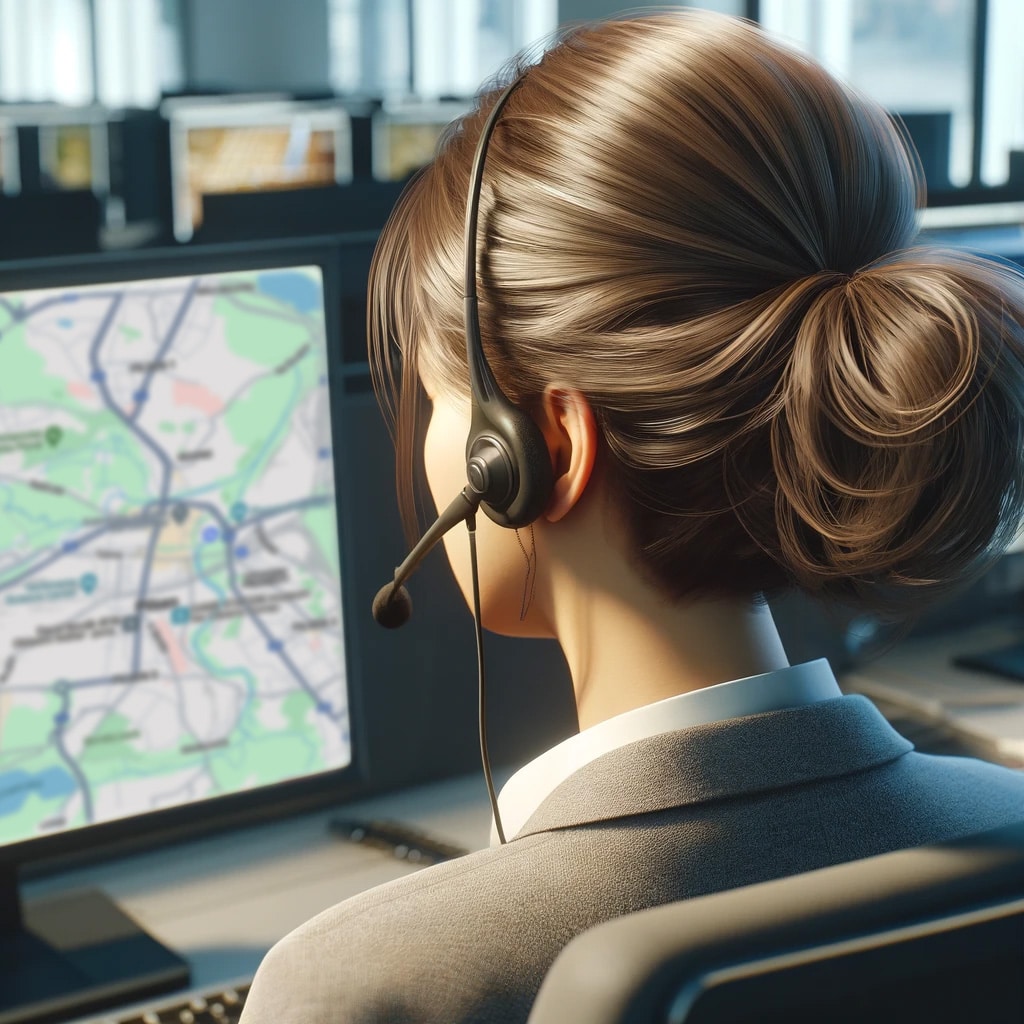 Ilustrační obrázek call centra taxi služby RadioTaxi Plzeň